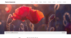 Desktop Screenshot of florist-holzschuh.de